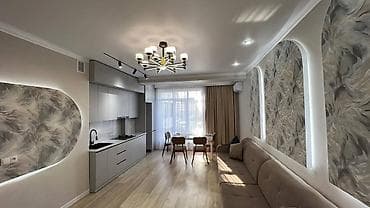 2 комнаты, 62 м², Элитка, 9 этаж, Евроремонт
