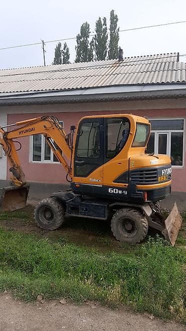 Экскаватор, Hyundai, Колесный