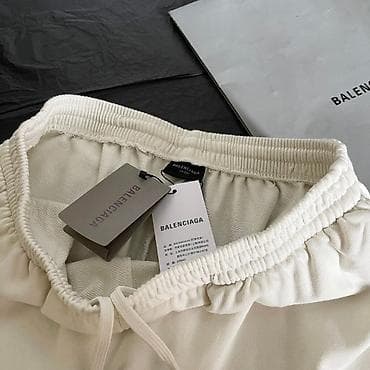 шор: Эркектердин шортасы, L, Balenciaga, Жаңы, түсү - Ак, Өзү алып кетүү, Акылуу жеткирүү — 9