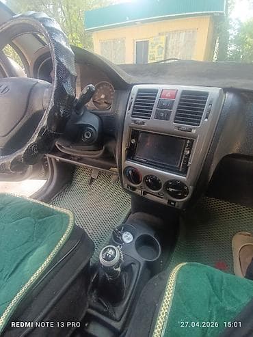 byd e3: Hyundai Getz: 2004 г., 1.4 л, Ручные, Бензин, Хэтчбэк — 7