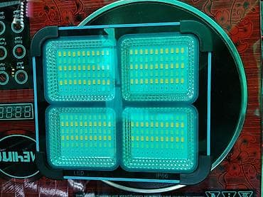 study lamp: Светодиодный прожектор с солнечной панелью, уличный, IP66 - Мощный — 1