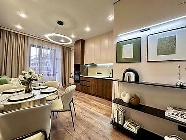 3 к: 2 комнаты, 58 м², Элитка, 7 этаж, Дизайнерский ремонт — 6