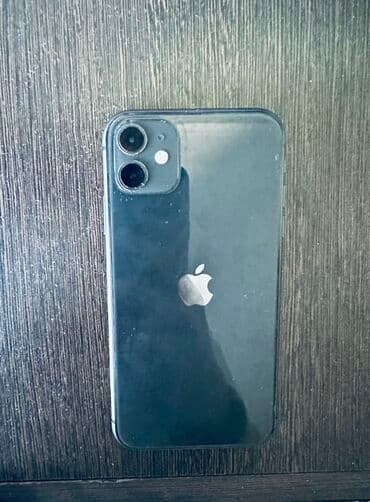 IPhone 11, Б/у, 64 ГБ, Черный, 72 %