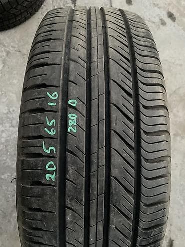 Шины 205 / 65 / R 16, Лето, Б/у, 1 шт, Легковые, Корея, Michelin