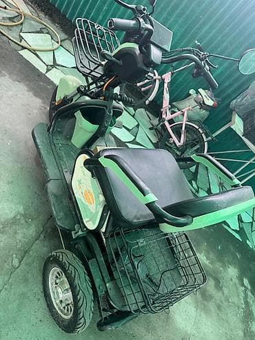 трёх колесный электро скутер: Электрический трёхколёсный скутер (сидячий) - Трёхколёсная — 1