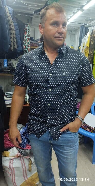 таблица размеров мужской одежды разных стран: Рубашка мужская брендовая размер s.m.l.xl. ткань хб качество — 7