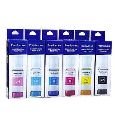 mini printer: Комплект чернил 108/056/057/Т09D/T574 для принтера Epson L8050, L8058 — 2