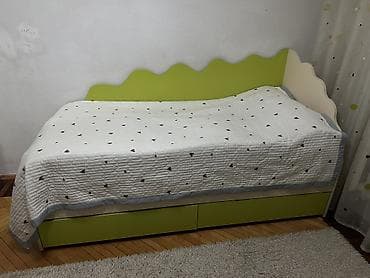 моноблок амг: Детский комплект мебели в светло-бежево‑салатовом цвете: 1) — 2