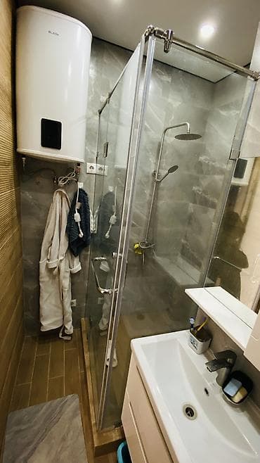 аренда кызыл кыя: 1 комната, 32 м², Индивидуалка, 5 этаж, Евроремонт — 9