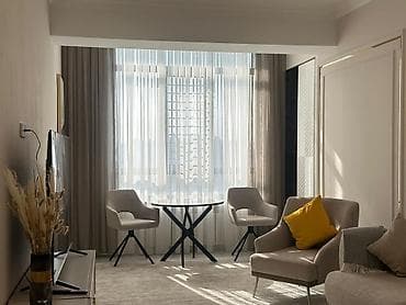 «baytash» тауэр бишкек фото: 2 комнаты, 73 м², Элитка, 10 этаж, Дизайнерский ремонт — 1