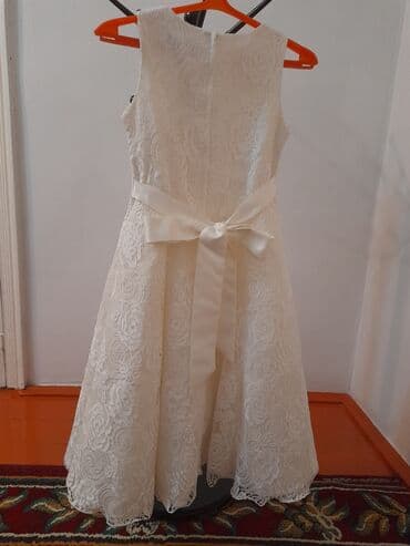 сумка для женщин: Детское платье, цвет - Белый, Б/у — 3