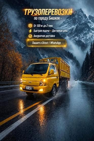 кыргыз кийимдери: Грузоперевозки по городу Бишкек - Грузы от 100 кг до 2 тонн - Быстрая — 1