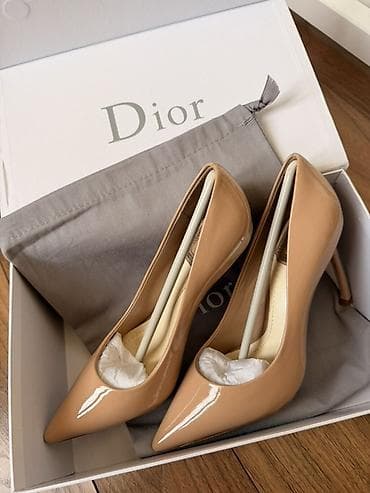 Женская обувь: Туфли, 36, Dior, Новый, цвет - Бежевый, Самовывоз, Платная доставка — 1