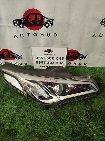 hyunda: Комплект передних фар Hyundai 2016 г., Б/у, Оригинал — 1