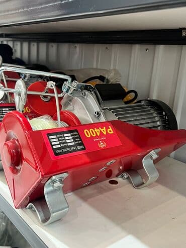 кондитерское оборудование: Электрическая таль (лебёдка) с тросом и пультом управления Описание — 4