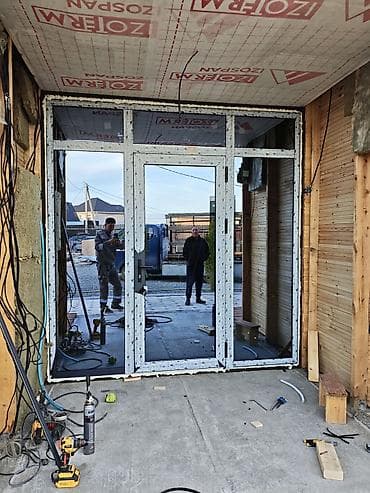 Окна на заказ: Алюминиевое окно на заказ, Тип окна: Витражные, Мансардные, Панорамные, Декоративные особенности: Другие особенности, Бесплатная установка, В рассрочку — 5