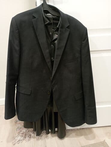 кошелек мужской кожаный ручной работы: Эркектердин костюму, 5XL, Колдонулган — 1