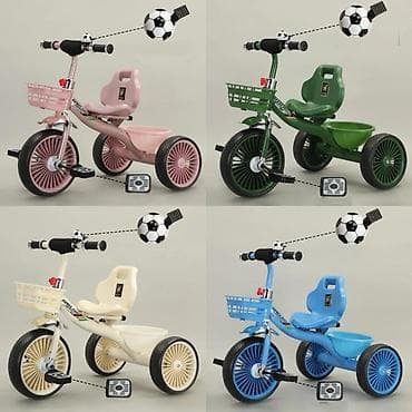 Детские велосипеды: Детский велосипед, 3-колесный, 4 - 6 лет, Для мальчика — 8