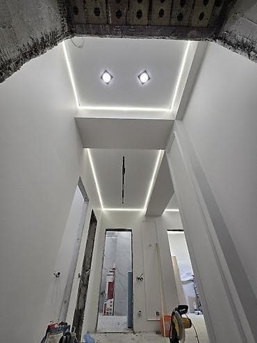 шып: Ниша под светодиодную ленту и трековые/встроенные светильники в — 1