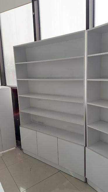 Манекены: Комплект торговых стеллажей для магазина/аптеки/офиса - Конфигурация — 4