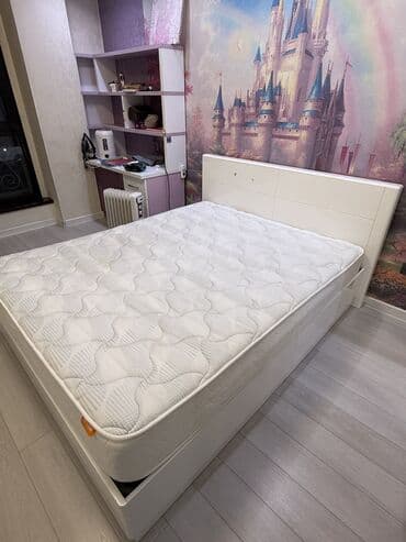 Туалетный столик, Б/у, С зеркалом, цвет - Серый, Другой материал