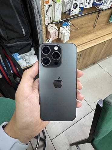 смарт часы купить бишкек: IPhone 15 Pro, Б/у, 128 ГБ, Black Titanium, Зарядное устройство, Защитное стекло, Чехол, 77 % — 1
