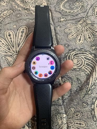 wonlex q60: Смарт-часы Samsung Gear S3 Frontier (модель с вращающимся безелем) - — 5