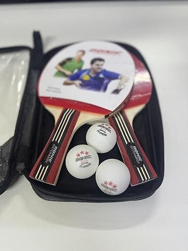 теннисные ракетки настольные: Набор для настольного тенниса DONIC Состав: - 2 ракетки DONIC (серия — 2