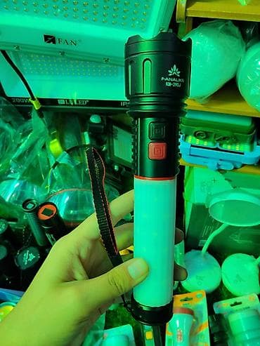 mini gps tracker: Многофункциональный светодиодный фонарь FANALIKE KH-290J - — 1