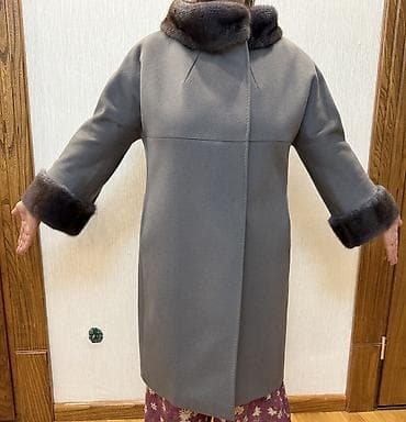 шубы полушубки: Пальто, Зима, Длинная модель, С утеплителем, Стандарт — 5