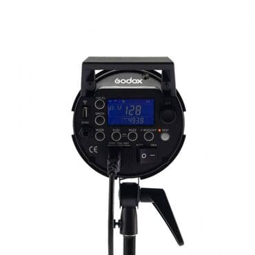 кольцевая лампа для видео: Студийный Осветитель Godox Quicker 400II Встроенная беспроводная — 4