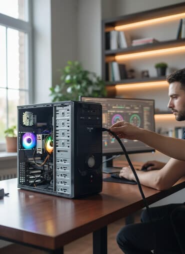 Компьютер, ядер - 4, ОЗУ 8 ГБ, Для работы, учебы, Б/у, Intel Core i5, HDD