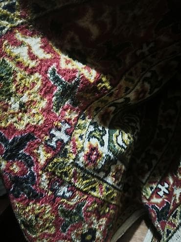 Ковры и паласы: Ковер Б/у, Советский, 300 * 200, Шерсть, Сделано в Кыргызстане — 2