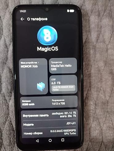 hp omen: Honor X6b, 256 ГБ, цвет - Черный — 1