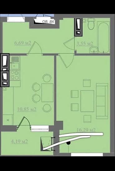 ts group: 1 комната, 42 м², Технопарк Элитка, 10 этаж, Евроремонт — 4