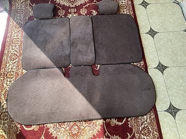 Чехлы Велюровые, цвет - Черный, Toyota, Б/у — 4