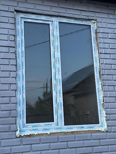 Готовое пластиковое окно, Тип окна: Стандартные, Декоративные особенности: Другие особенности, Новый, Бесплатная установка, В рассрочку — 2