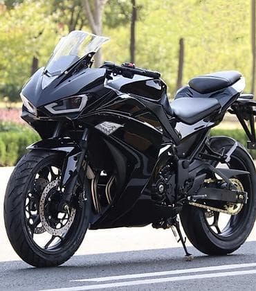 продаю электро скутер: Спортбайк Kawasaki, 400 куб. см, Бензин, Взрослый, Б/у — 8