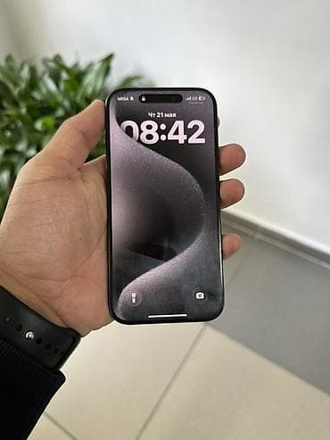 redmi 11 note: IPhone 15 Pro, Б/у, 128 ГБ, Черный, 84 % — 1