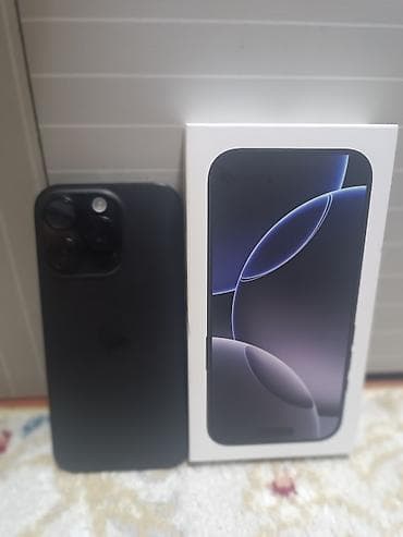 google pixel 5 pro: IPhone 16 Pro, Б/у, Черный, Коробка — 1