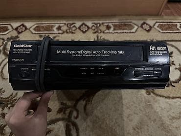 dvd player bbk: Видеомагнитофон GoldStar RN800AW черного цвета, оснащенный функцией — 3