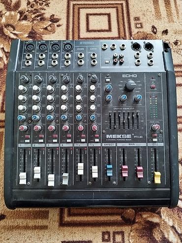 air mix: Микшер MEKSE PFX.8D (8 каналов). ПО ВСЕМ ВОПРОСАМ ЗВОНИТЬ ПО — 1
