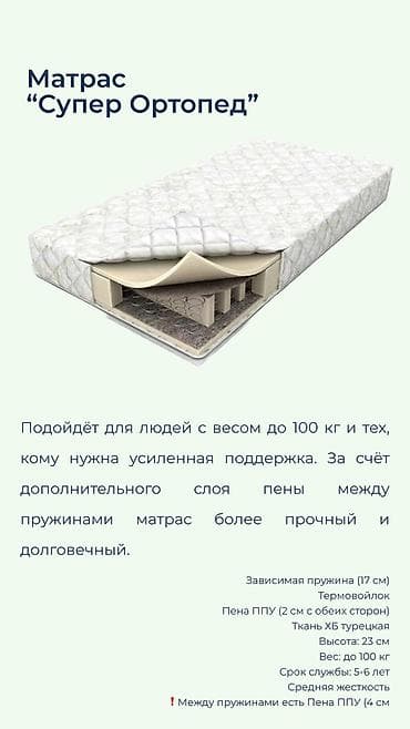 авто матрас: Матрасы с фабрики Цена от 3 700 сом✅ Оптом и розница Без — 9