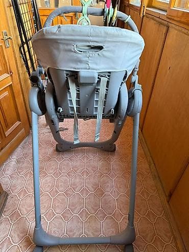 magic five: Стульчик для кормления, Chicco, Пластик, Трансформер, цвет - Серый — 4