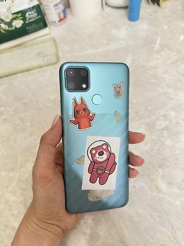 oneplus 10r: Realme Narzo 30A, Б/у, цвет - Голубой — 2