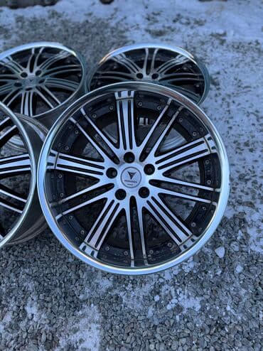 racing: Литые Диски R 19 Work, Комплект, отверстий - 5, Б/у — 1