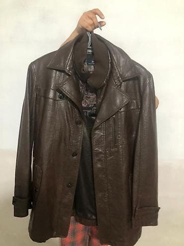 Жынсылар: Мужская куртка-пиджак Ruald - Материал: кожа заменитель - Цвета — 5