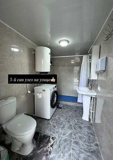 деревяные домики: Коттедж, Кыргызское взморье, Бостери, 10 мест — 9