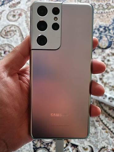 купить с 21 ультра: Samsung Galaxy S21 Ultra 5G, Б/у, 128 ГБ, цвет - Серебристый, eSIM — 2