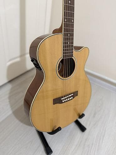 Музыкалык аспаптар: Срочно продается электро-акустическая гитара 40 размер в идеальном — 7